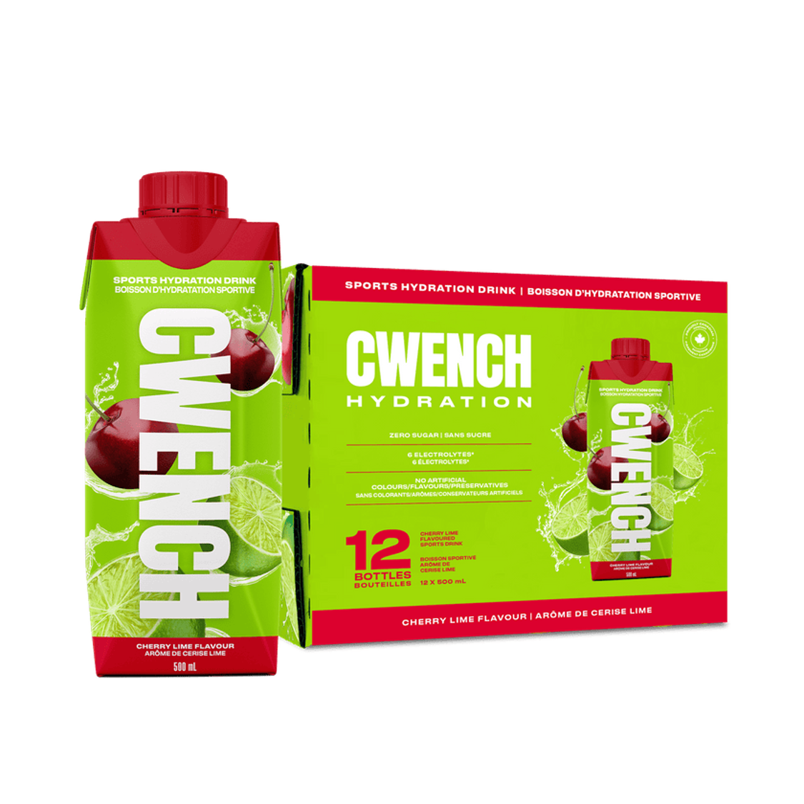 Cwench Ready to drink Cherry Lime
